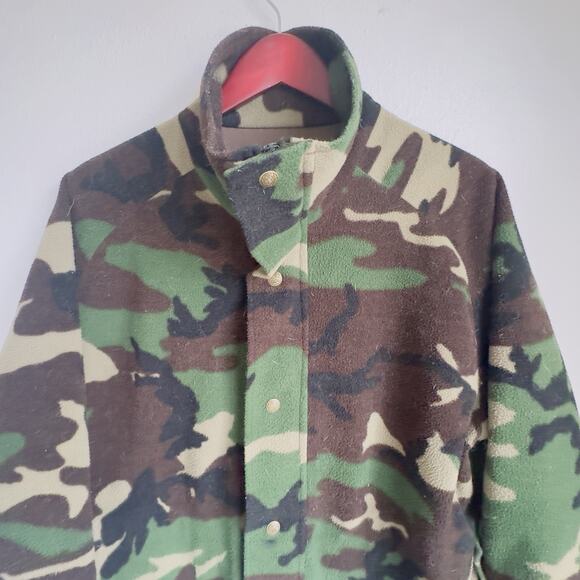 Vintage Cabela’s Camo Gore-Tex Bomber Jacket USA Unisex Med Huning Funnel Neck - Picture 5 of 10
